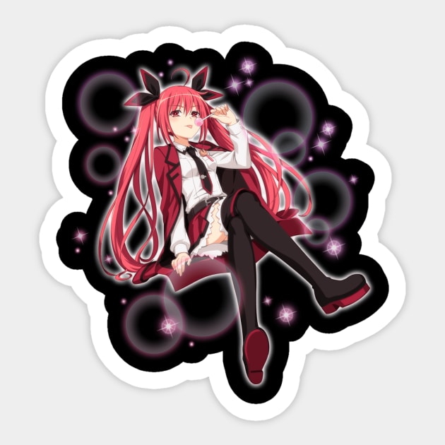 Kotori Itsuka, Date a Live, T-shirt Sticker by orboffails